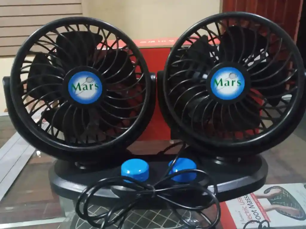 Ventilador Dual Para Interior De Coche