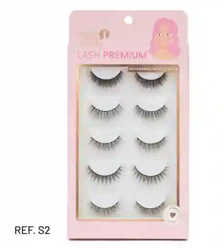 Pestañas Trendy Set X5 Lash Premium Ref Lps2