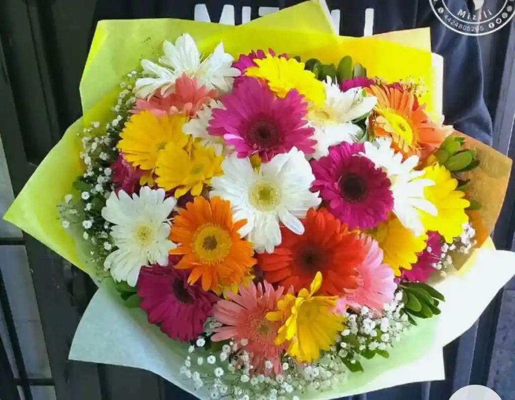 Bouquet De Gerberas Y Girasoles