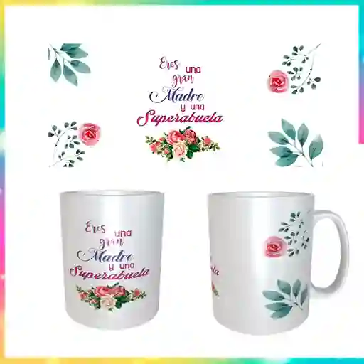 Mug Dia De La Madre Con Masmelos