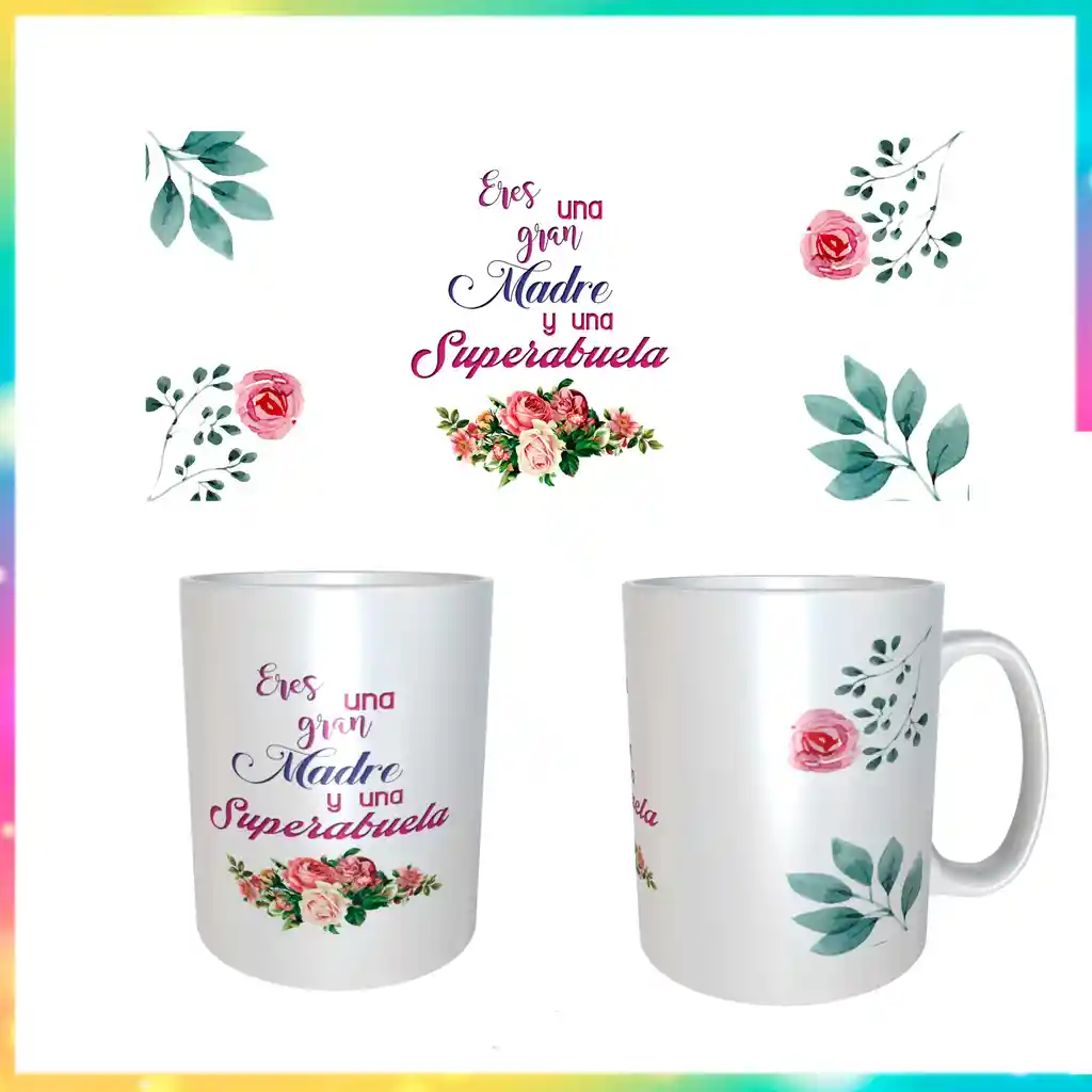 Mug Dia De La Madre Con Masmelos