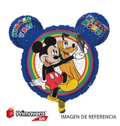Globo Mickey Azul 64x64.5 Cms
