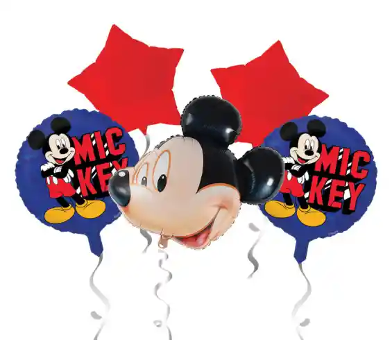 Set Globos Mickey 45x45 Cms