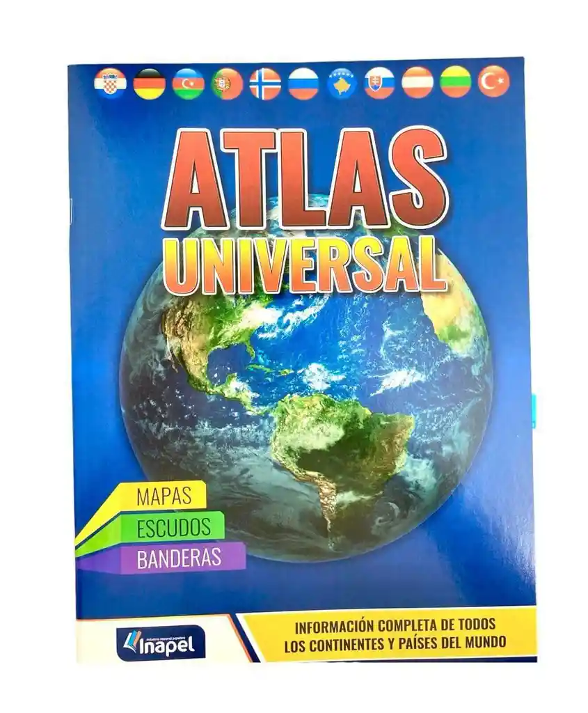 Atlas Universal Actualizado 48 Paginas Inapel