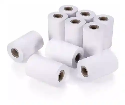 Rollo De Papel Termico Para Impresora De 58mm X 30mts Indivual