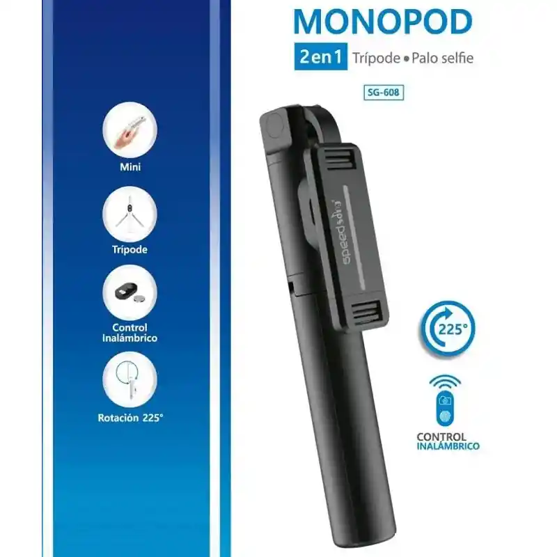 Soporte Monopod 2 En 1 Sg608