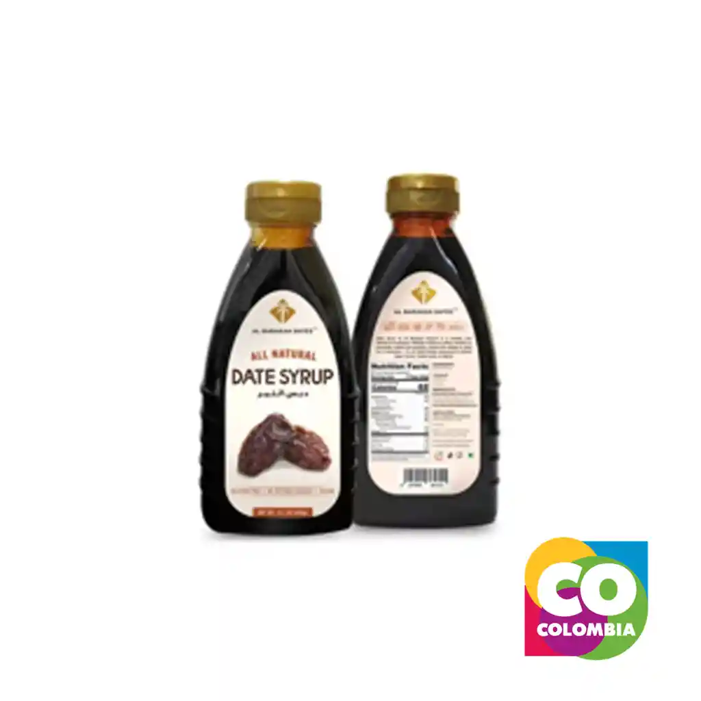 Syrup De Dátiles Marca Al Barakah Dates Embalaje De 1 Unidad Por 400g