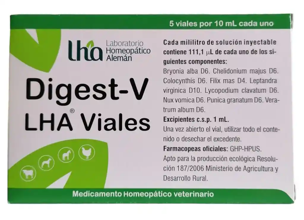 Digest-v L.h.a.® 5 Viales