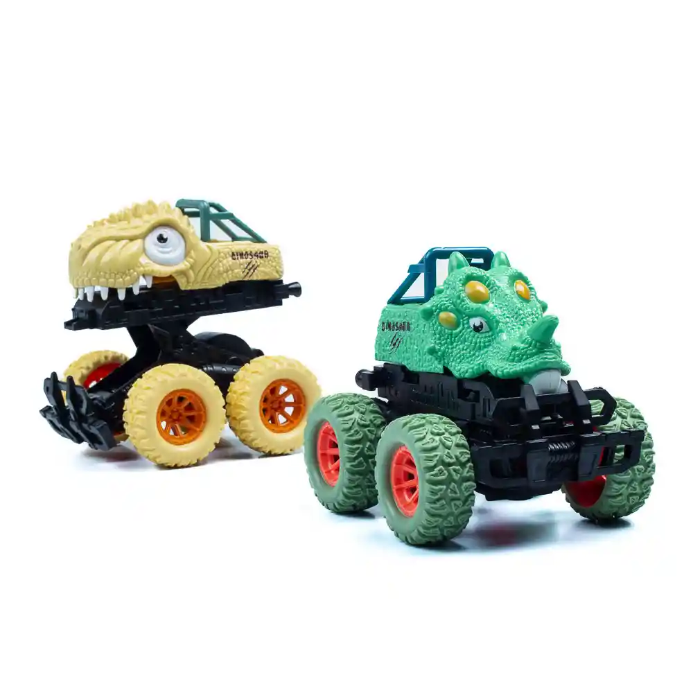 Carro De Impulso Con Forma De Dinosaurio Para Niños