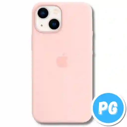 Estuche Silicona Rosado Para Iphone 13