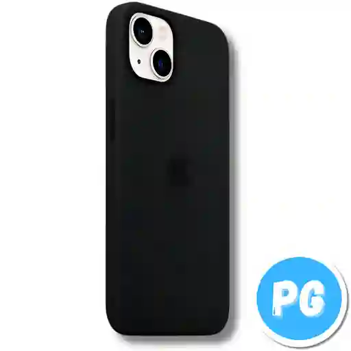 Estuche Silicona Negro Para Iphone 14