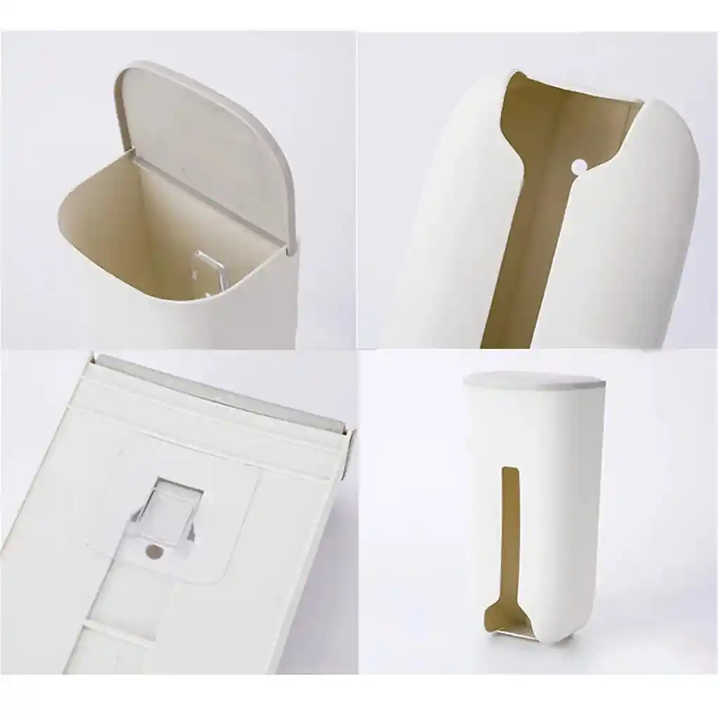 Dispensador De Bolsas Blanco