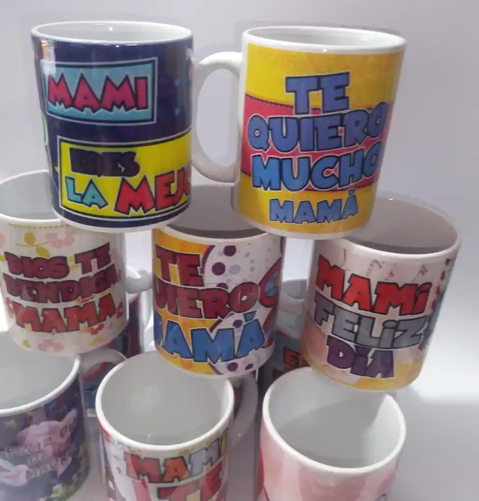 Hermosos Pocillos Mug Surtidos Para Mama,