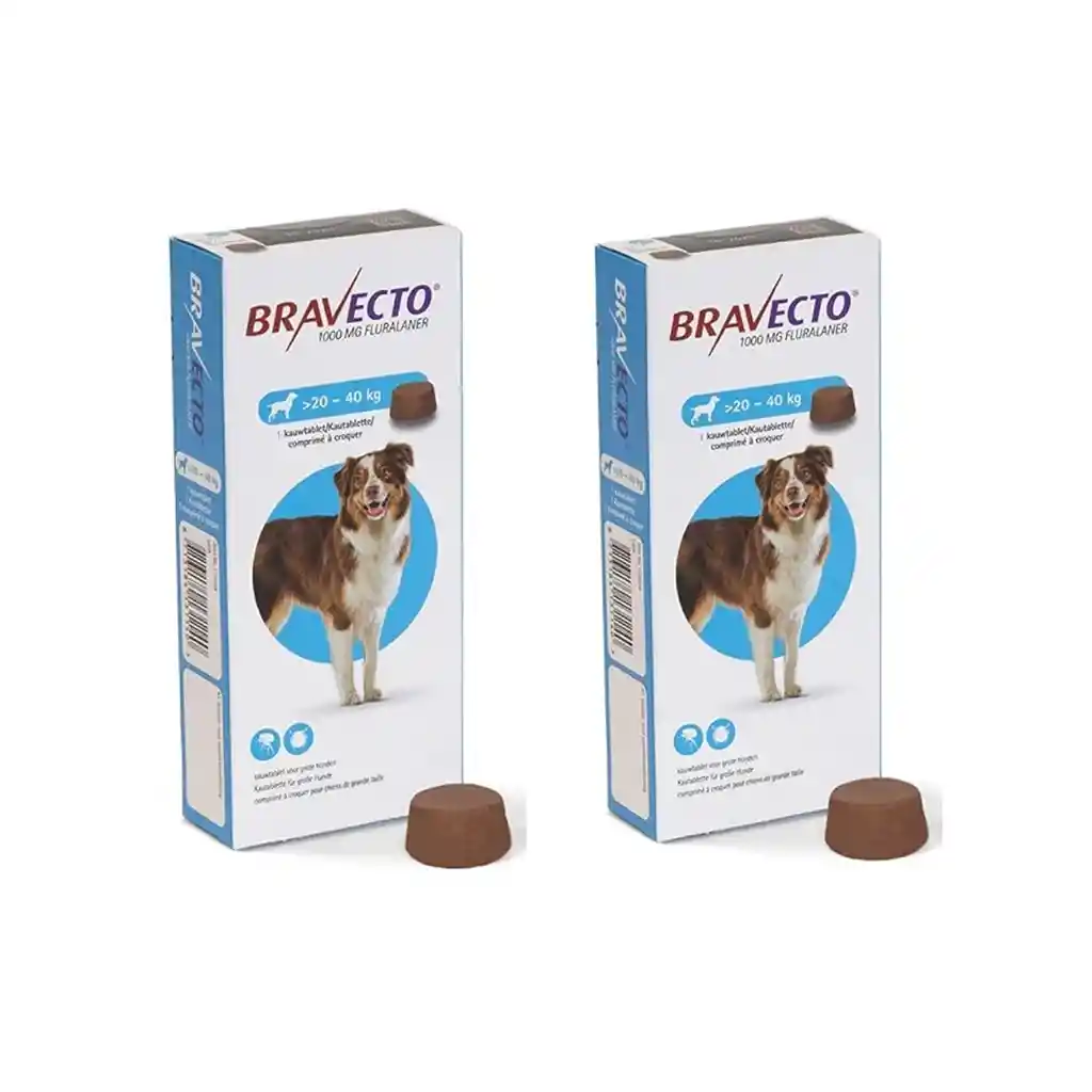Bravecto Tableta Masticable 20-40kg