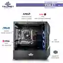 Pc Gamer Violet Tv42 Amd Ryzen 5 5600g Rtx 3050 6gb Ram 16gb 512gb