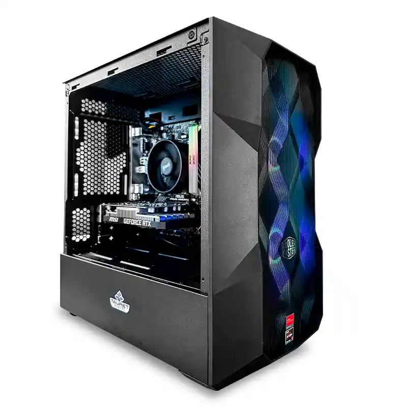 Pc Gamer Violet Tv42 Amd Ryzen 5 5600g Rtx 3050 6gb Ram 16gb 512gb