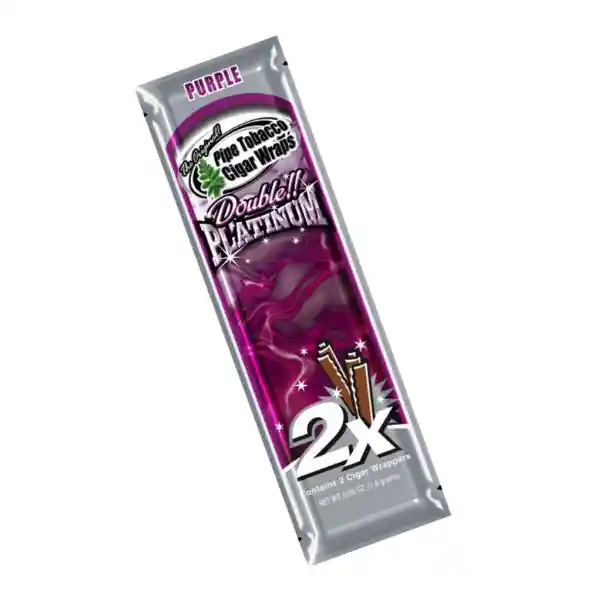 Blunt Wrap X2 Platinum Purple