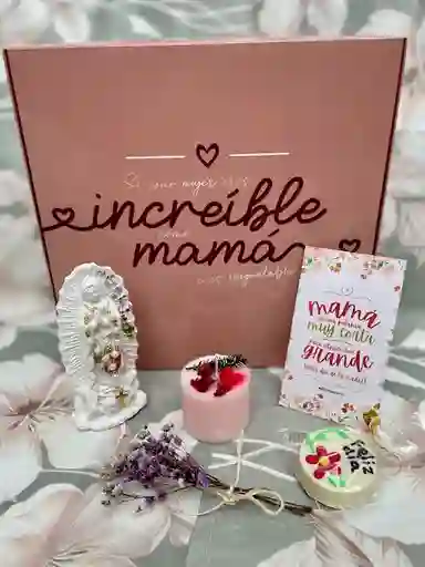 Kit Mamá Virgen Vela Mini