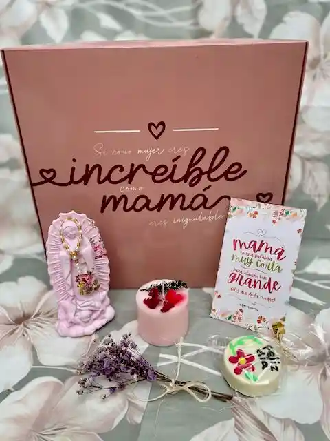 Kit Mamá Virgen Vela Mini