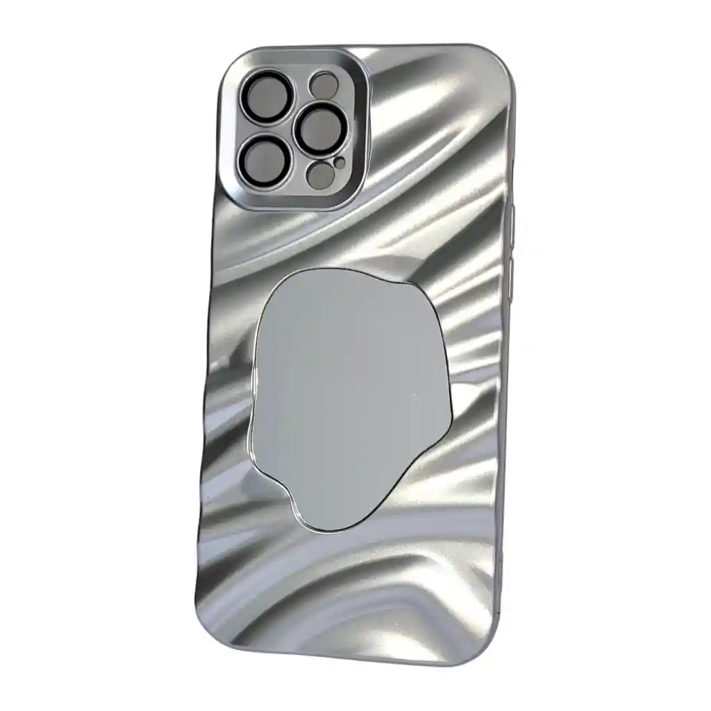 Estuche Case Para Iphone 12 Pro Max Metalizado Con Espejo