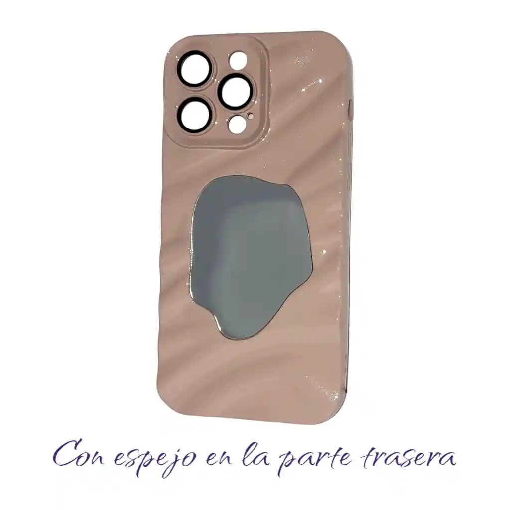 Estuche Case Para Iphone 14 Pro Metalizado Con Espejo