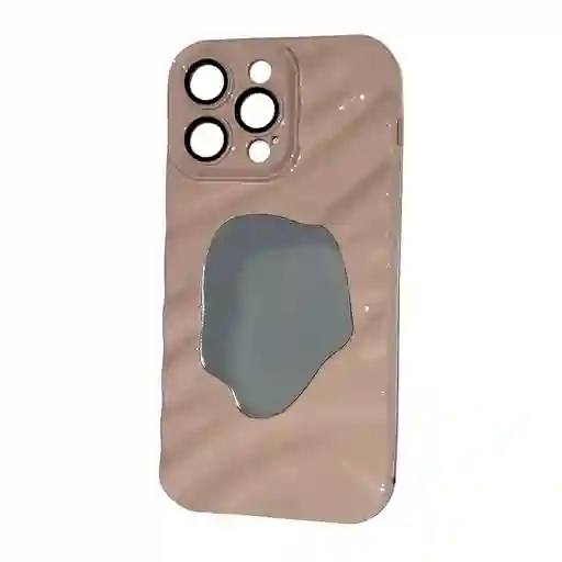 Estuche Case Para Iphone 14 Pro Metalizado Con Espejo