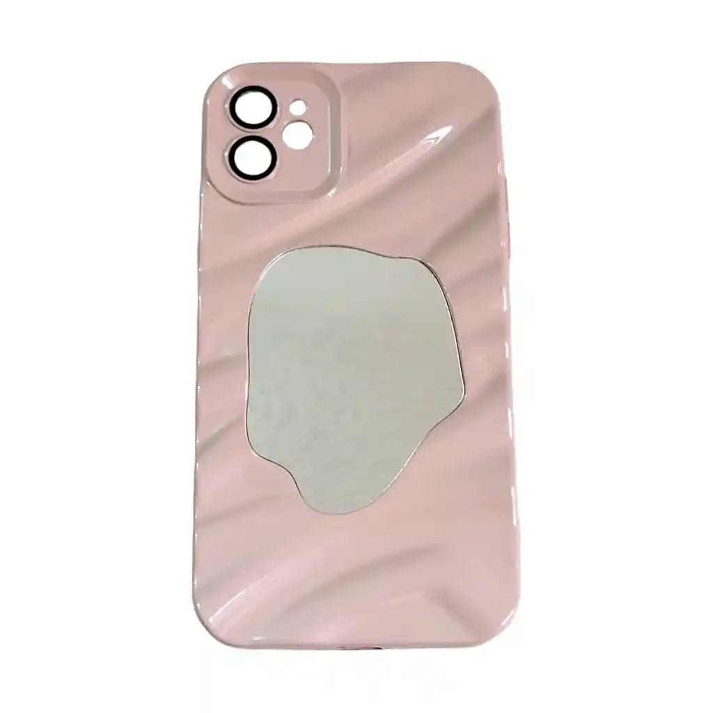 Estuche Case Para Iphone 11 Metalizado Con Espejo