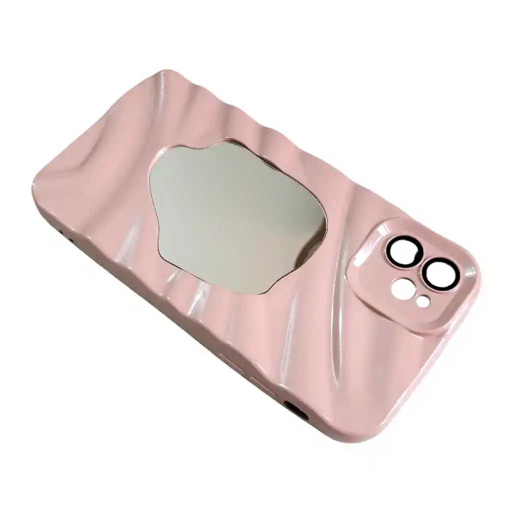 Estuche Case Para Iphone 11 Metalizado Con Espejo