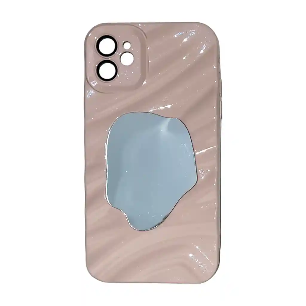 Estuche Case Para Iphone 11 Metalizado Con Espejo