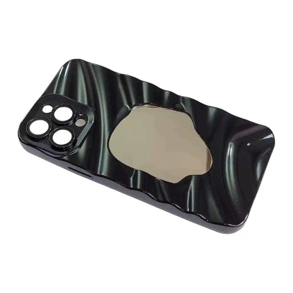 Estuche Case Para Iphone 13 Pro Max Metalizado Con Espejo