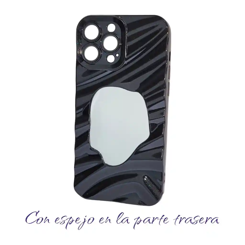 Estuche Case Para Iphone 13 Pro Max Metalizado Con Espejo