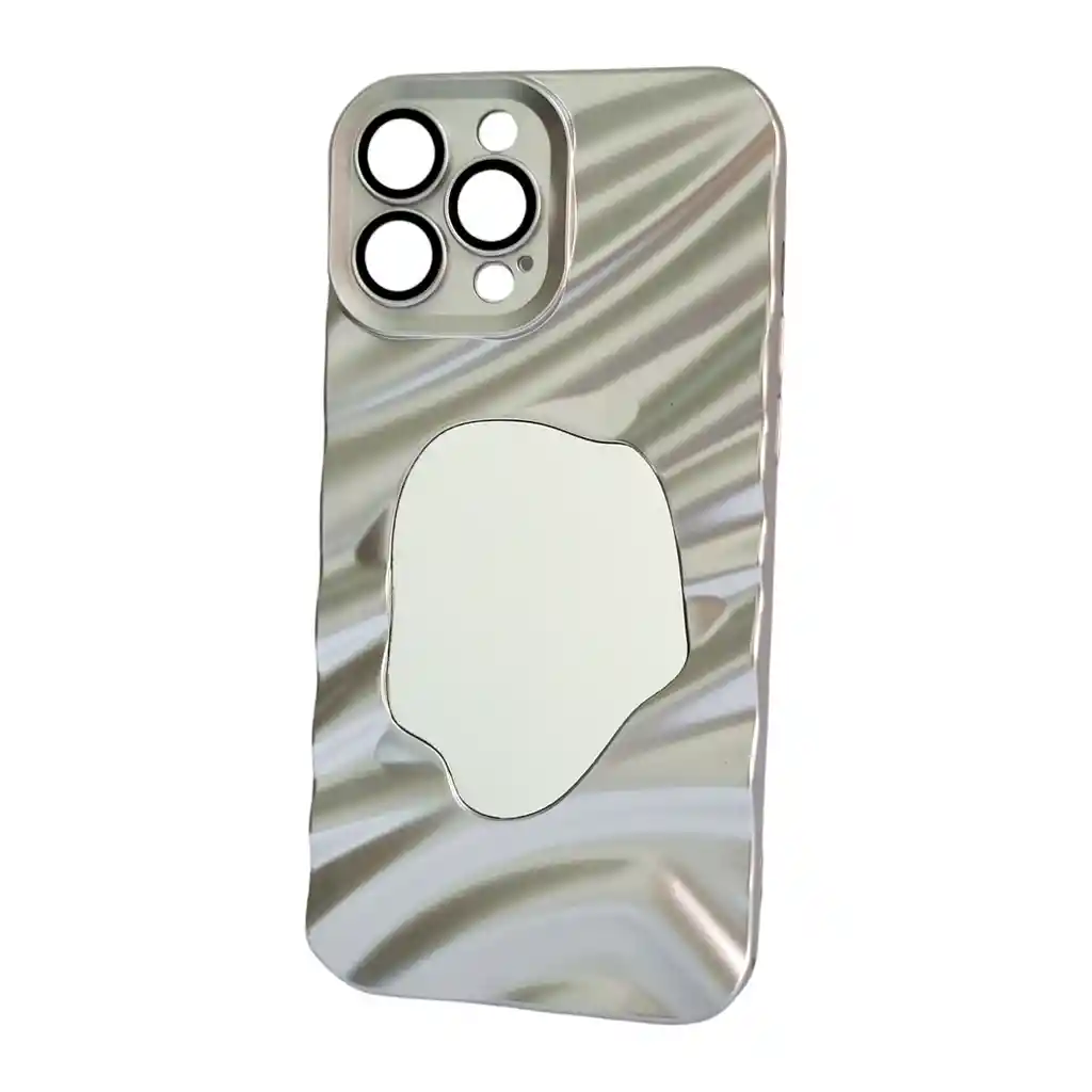 Estuche Case Para Iphone 13 Pro Max Metalizado Con Espejo