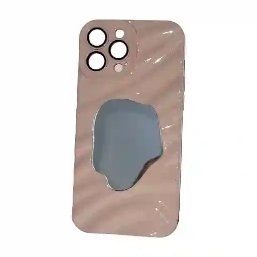 Estuche Case Para Iphone 13 Pro Max Metalizado Con Espejo