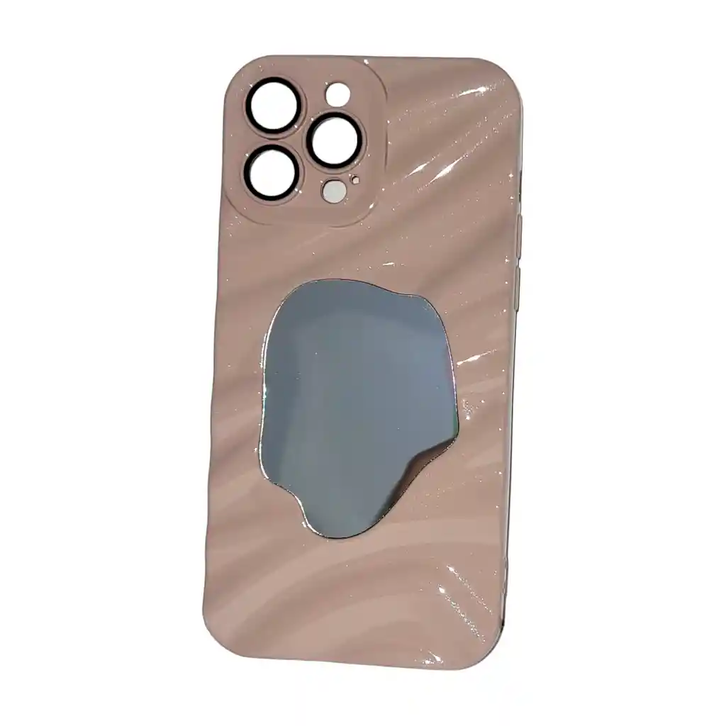 Estuche Case Para Iphone 13 Pro Max Metalizado Con Espejo