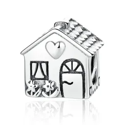 Charm Dije Mujer Casa Hogar Familia Fabricado En Plata 925