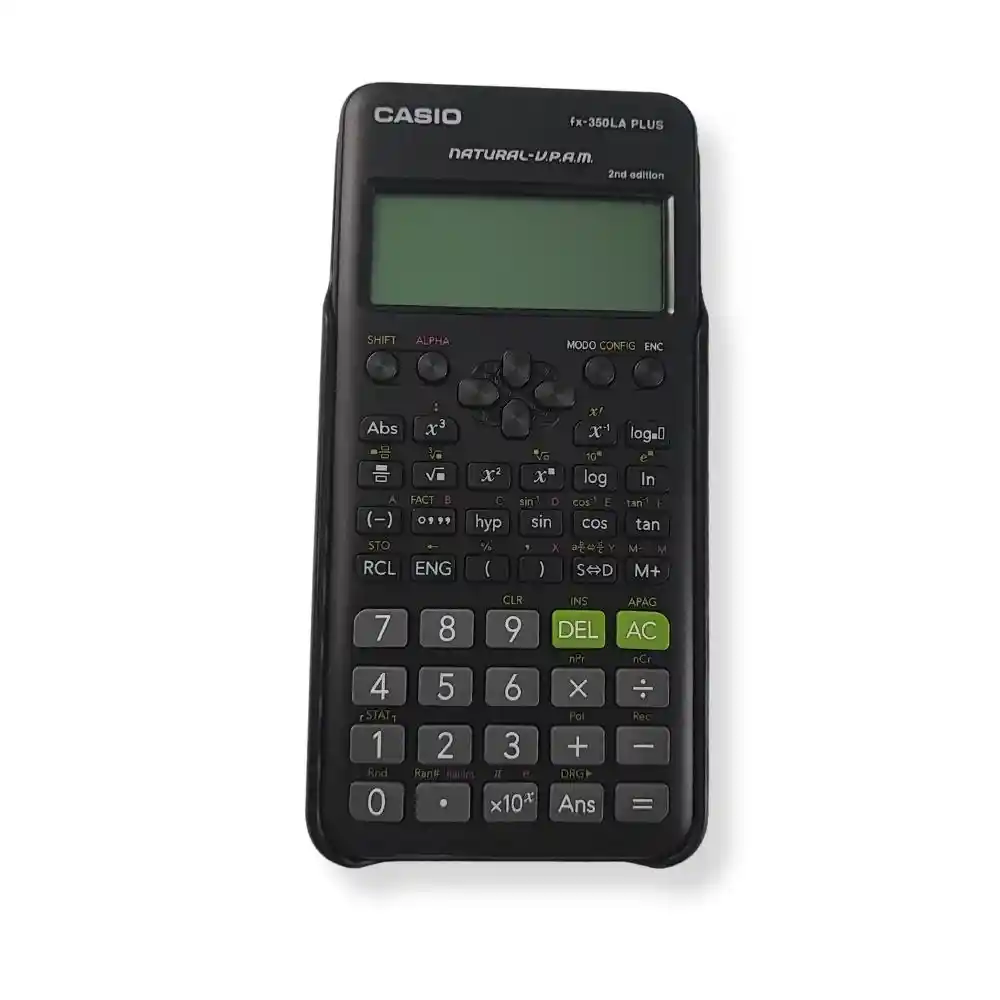 Calculadora Científica Casio Fx- 350 La Plus 252 Funciones.