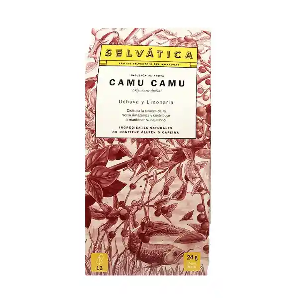 Infusión De Fruta Camu Camu X 12 - Selvática 24g