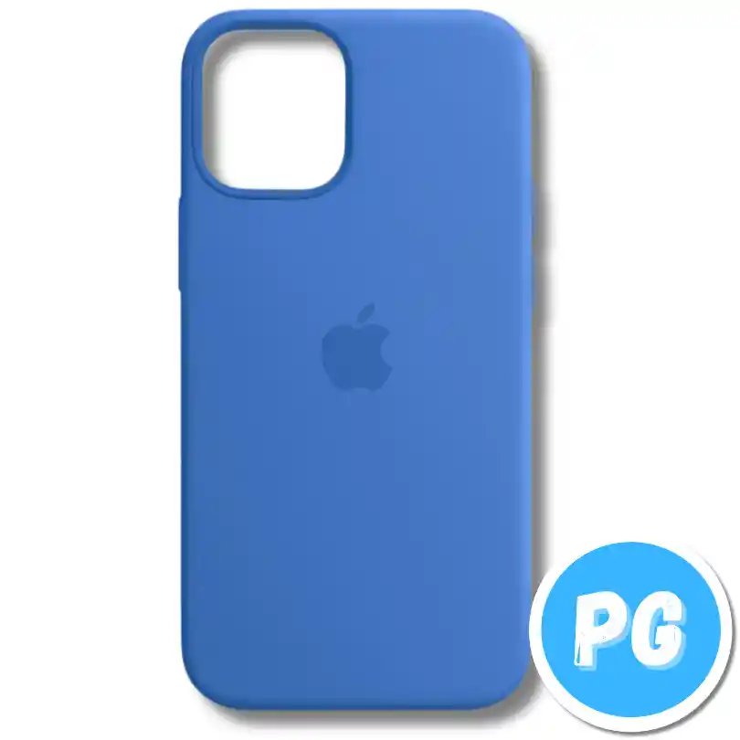 Estuche Silicona Azul Para Iphone 13