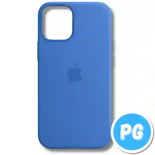 Estuche Silicona Azul Para Iphone 15