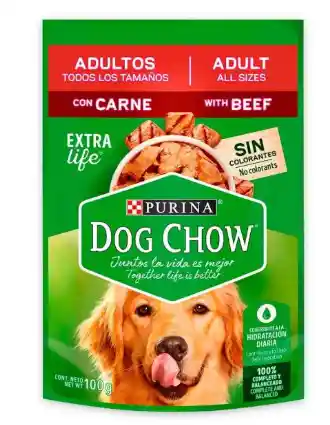 Dog Chow Sobres Adultos De Todos Los Tamañaos