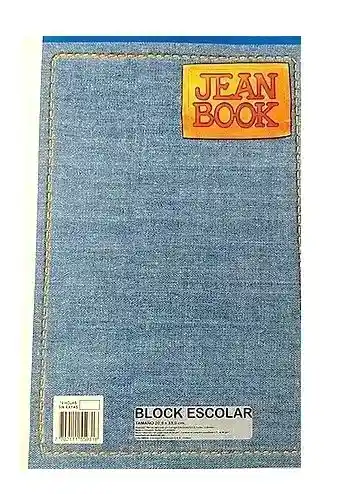 Block Jean Book Oficio Blanco 70 Hojas