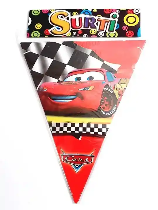 Banderines Niño Cars