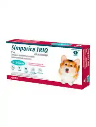 Simparica - Trio Perros De 10.1 Hasta 20kg 1 Tab