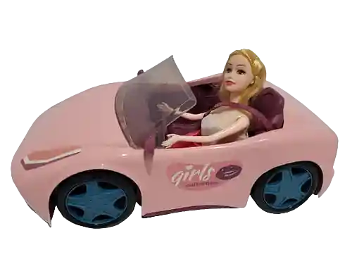 Carro Convertible Fashion Con Muñeca