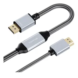 Cable Adaptador Hdmi A Displayport Ultra 4k 60hz Pc/xbox/ps5