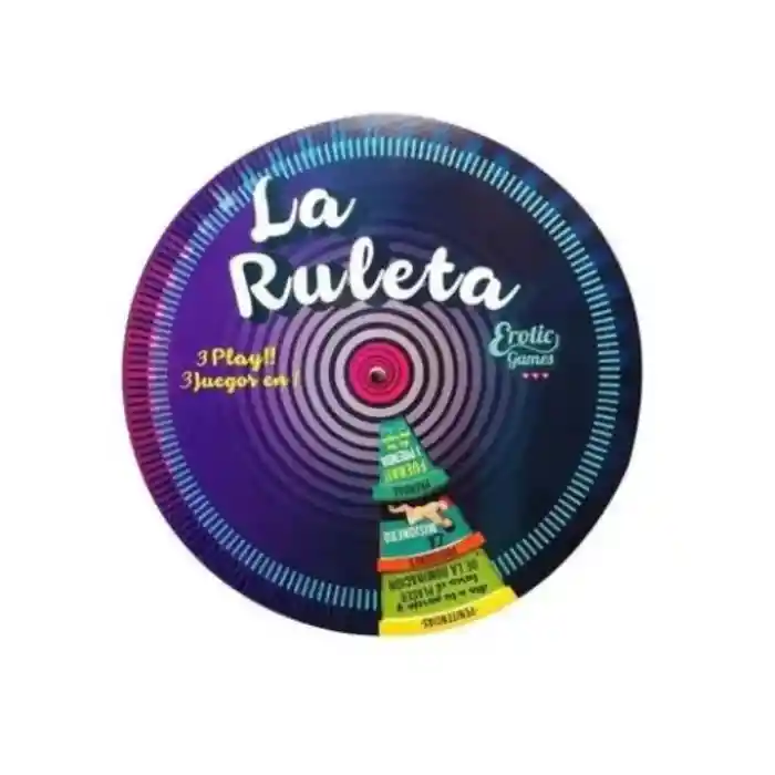 Juego Eroticola Sexual Ruleta 3 En 1