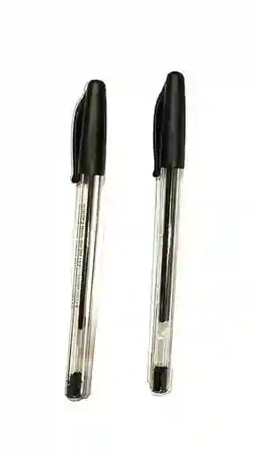Boligrafo Kilometrico Ultrasuave Paper Mate X 2 Unidades Negro