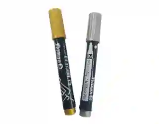 Marcador Metálico Gráfico Dorado Pelikan