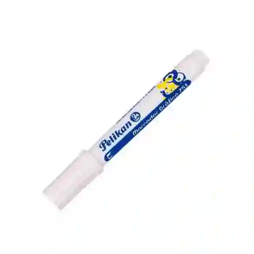 Marcador Metálico Gráfico Blanco Pelikan