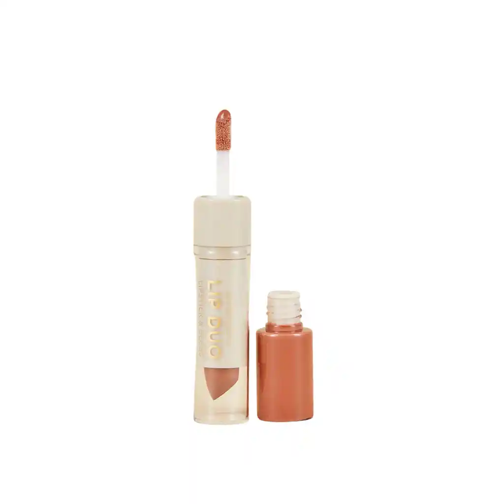 Lip Duo Lpstick Gloss Atenea - Winter Coffe